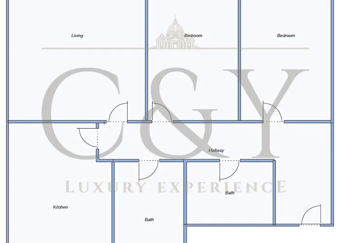 C&y - Vaticano St Peter - Luxe Penthouse Flat